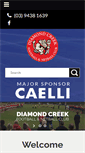 Mobile Screenshot of diamondcreekfc.com.au